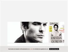 Tablet Screenshot of iansomerhalder.blogg.se