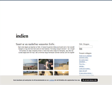 Tablet Screenshot of indien.blogg.se