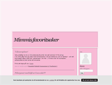 Tablet Screenshot of favoritsaker.blogg.se