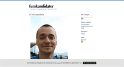 Desktop Screenshot of fumkandidater.blogg.se