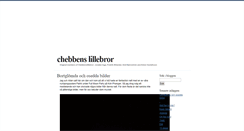 Desktop Screenshot of chebbenslillebror.blogg.se