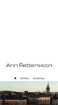 Mobile Screenshot of annpettersson.blogg.se