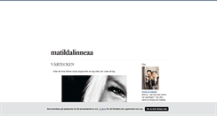 Desktop Screenshot of matildalinneaa.blogg.se