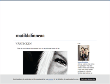 Tablet Screenshot of matildalinneaa.blogg.se