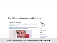 Tablet Screenshot of essha.blogg.se