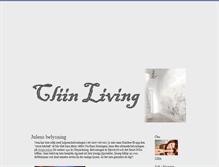 Tablet Screenshot of cliinliving.blogg.se