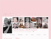 Tablet Screenshot of cattisenwiklund.blogg.se