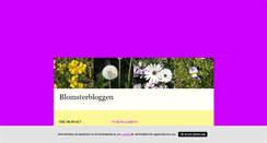 Desktop Screenshot of blomsterbloggen.blogg.se