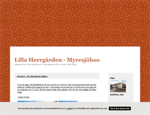 Tablet Screenshot of lillaherrgarden.blogg.se