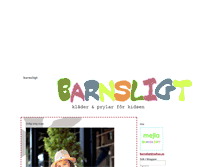 Tablet Screenshot of barnsligt.blogg.se