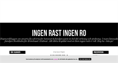 Desktop Screenshot of ingenrastingenro.blogg.se