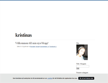 Tablet Screenshot of kristinas.blogg.se