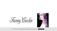Desktop Screenshot of fannybannymanny.blogg.se