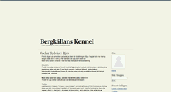 Desktop Screenshot of bergkallans.blogg.se
