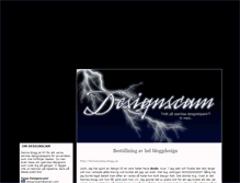 Tablet Screenshot of designscam.blogg.se