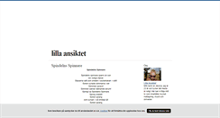 Desktop Screenshot of lillaansiktet.blogg.se
