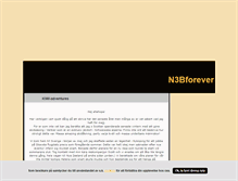 Tablet Screenshot of n3bforever.blogg.se