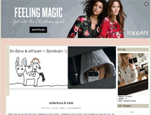 Tablet Screenshot of amandaadahlskog.blogg.se