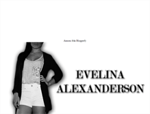 Tablet Screenshot of ealexanderson.blogg.se