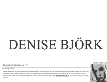 Tablet Screenshot of denisebjrk.blogg.se