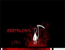 Tablet Screenshot of deathcomic.blogg.se
