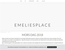 Tablet Screenshot of emeliesplace.blogg.se