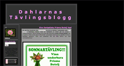 Desktop Screenshot of dahlarnastavlingsblogg.blogg.se