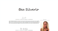 Desktop Screenshot of beasilverlo.blogg.se