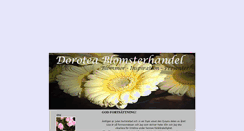 Desktop Screenshot of doroteablomster.blogg.se