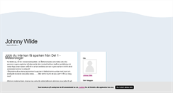 Desktop Screenshot of johnnywilde.blogg.se