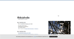 Desktop Screenshot of ffeliciafredin.blogg.se
