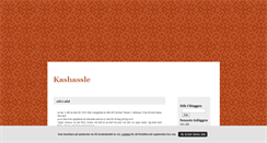 Desktop Screenshot of kashassle.blogg.se