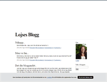 Tablet Screenshot of lojse.blogg.se