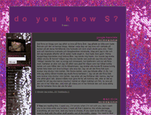 Tablet Screenshot of doyouknows.blogg.se