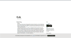 Desktop Screenshot of erik.blogg.se