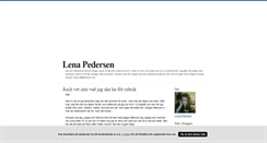 Desktop Screenshot of lenarebeckapedersen.blogg.se