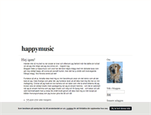 Tablet Screenshot of happymusic.blogg.se