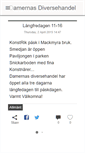Mobile Screenshot of damernasdiversehandel.blogg.se