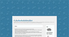 Desktop Screenshot of cykelochskidstallet.blogg.se