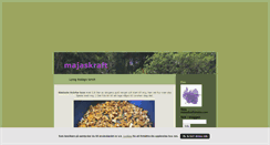 Desktop Screenshot of majaskraft.blogg.se