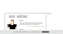 Desktop Screenshot of hoskathe.blogg.se
