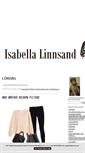 Mobile Screenshot of isabellalinnsand.blogg.se