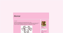 Desktop Screenshot of annamariatherese.blogg.se