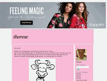 Tablet Screenshot of annamariatherese.blogg.se