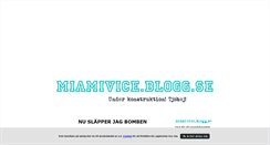 Desktop Screenshot of miamivice.blogg.se