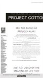 Mobile Screenshot of projectcotton.blogg.se