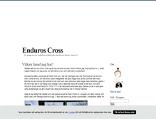 Tablet Screenshot of enduroscross.blogg.se