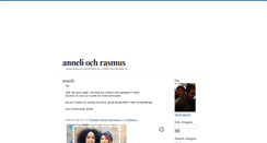 Desktop Screenshot of anneliochrasmusblogg.blogg.se