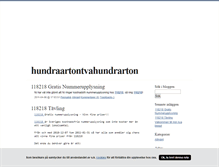 Tablet Screenshot of hundraartontvahundrarton.blogg.se