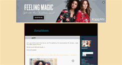 Desktop Screenshot of amahleen.blogg.se